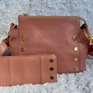 Hammitt Medium Bryant Medium and 110 North Wallet in Pink Sands